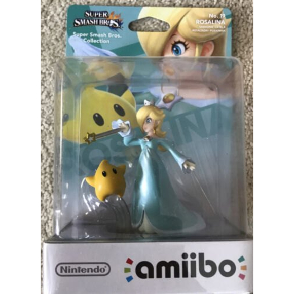 Amiibo ROSALINA Super Smash Bro. Nintendo * New in Box *Eu Version